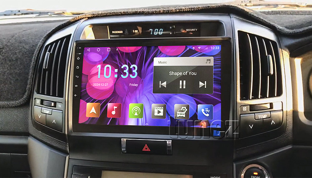 SRRTLC09AND GPS Aftermarket Toyota Land Cruiser Landcruiser 200 Series J200 Year 2008 2009 2010 2011 2012 2013 2014 2015 capacitive 10 inches touchscreen Universal Double DIN Latest Australia UK European Apple CarPlay Android Auto 10 Car USB player radio stereo 4G LTE WiFi head unit details Aftermarket External and Internal Microphone Bluetooth Europe Sat Nav Navi Plug and Play ISO Plug Wiring Harness Matching Fascia Kit Facia Free Reversing Camera Album Art ID3 Tag RMVB MP3 MP4 AVI MKV Full High Definition FHD 1080p DAB+ Digital Radio DAB + Connects2 CTSTY008.2 CTSTY00C CTSTY00CAMP CTSTY013.2